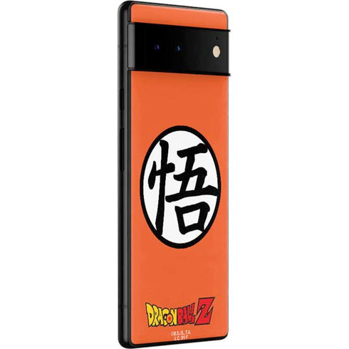Dragon Ball Z Goku Iconic Kanji Symbol Google Pixel 6 Skin